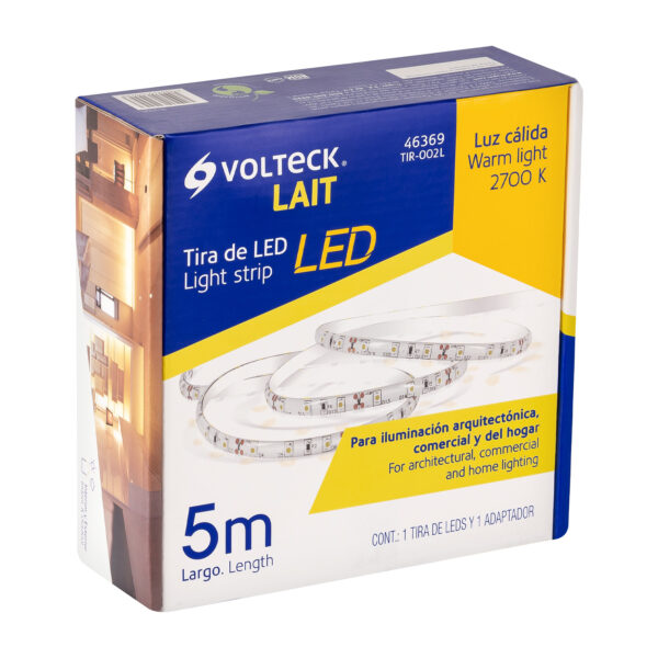 Tira de Luz LED 5 m 18 W para Interior y Exterior – Luz Cálida - Imagen 3