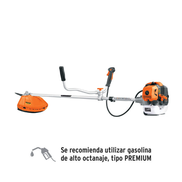 Desmalezadora a Gasolina 52 cc Mango Tipo Bici, 18” Corte | Alta Potencia y Comodidad - Imagen 2