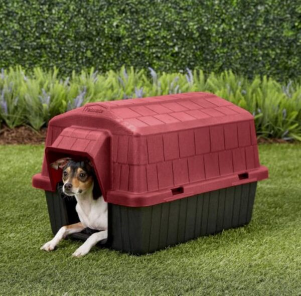 Casa Para Perros – Barnhome 3 Techo Rojo - Imagen 4