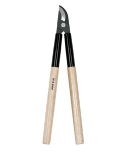 foto de una tijera para ramas con mango de madera