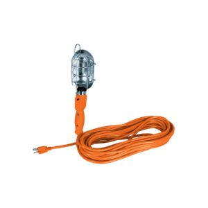 Lámpara de taller Volteck con canastilla metálica 75 W