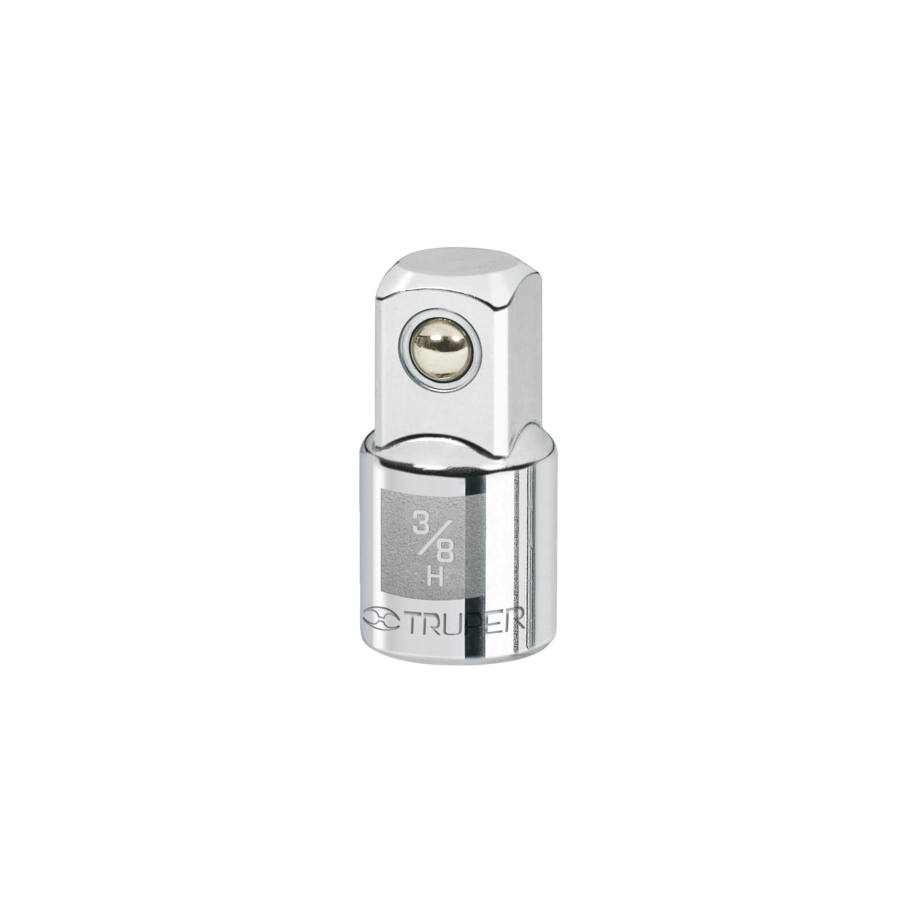 Adaptador para matraca de cuadro 3/8" a cuadro 1/2", Truper en Guatemala