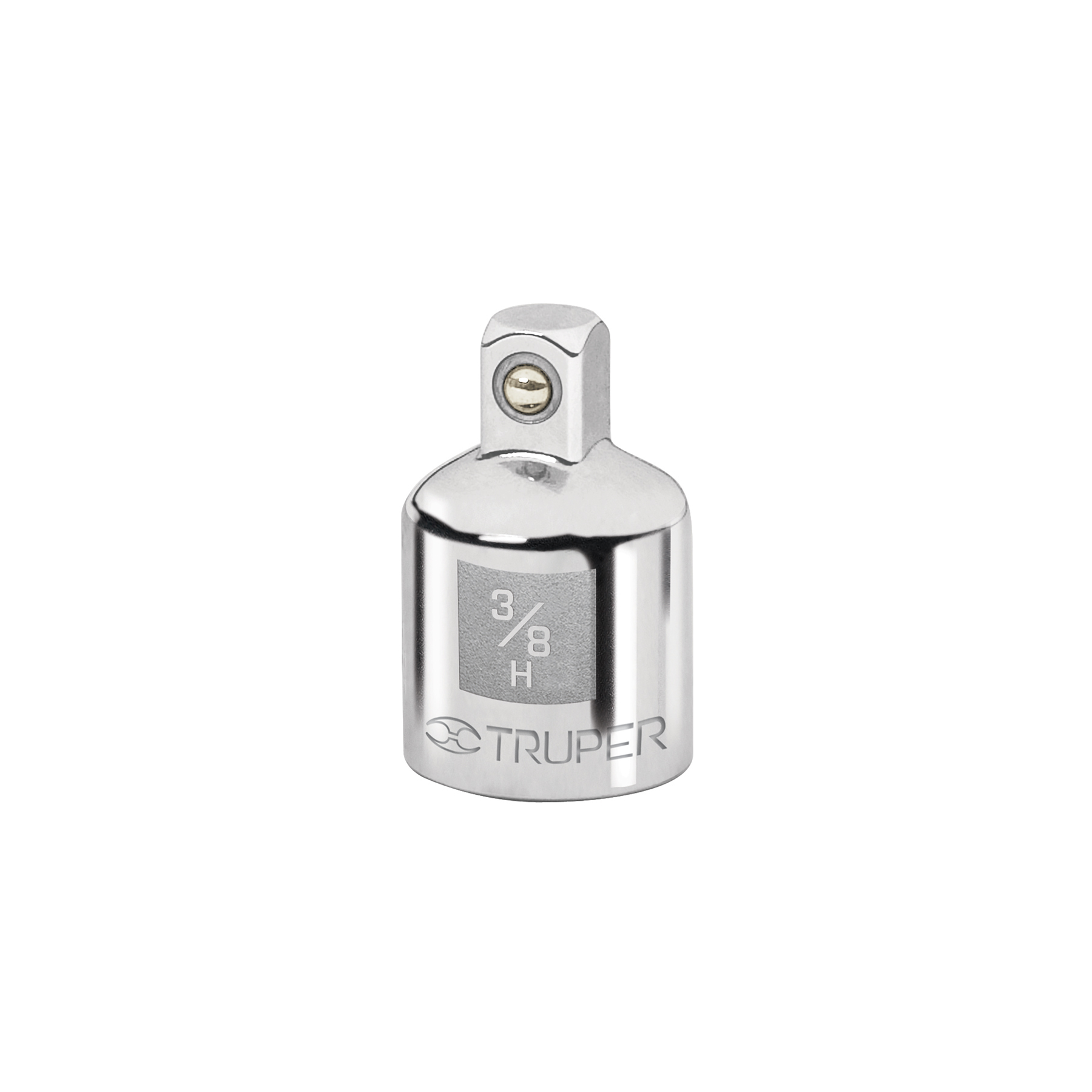 Adaptador para matraca de cuadro 3/8" a cuadro 1/4", Truper en Guatemala