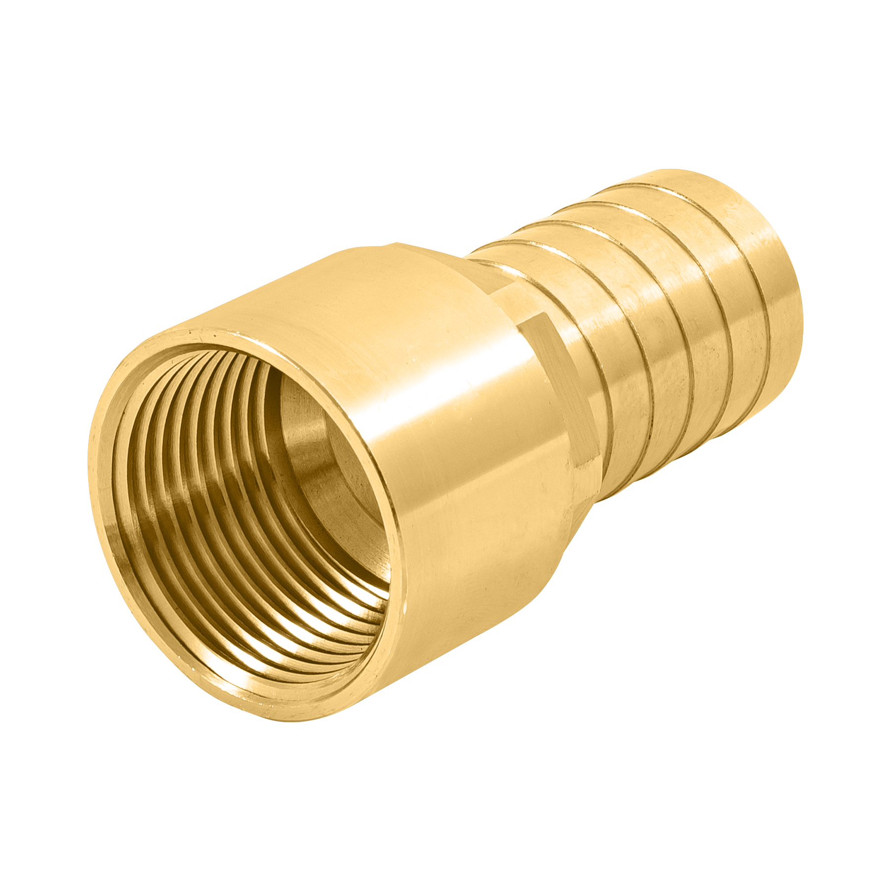 Adaptador hembra de latón 3/4 pulgadas para poliducto, Foset en Guatemala