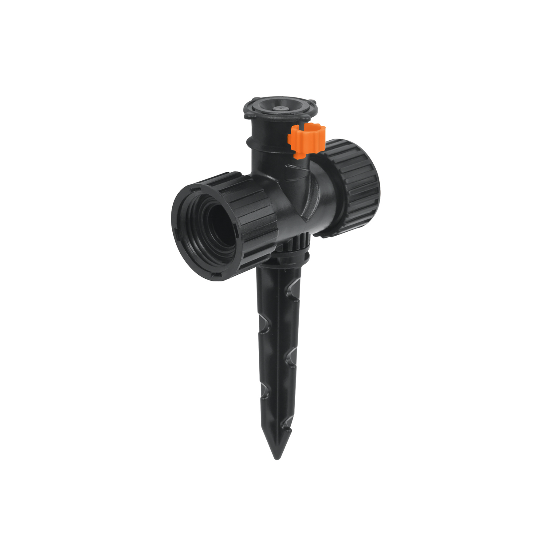 Mini Aspersor Plástico, Dos Vias, Irrigacion 360°, Truper en Guatemala