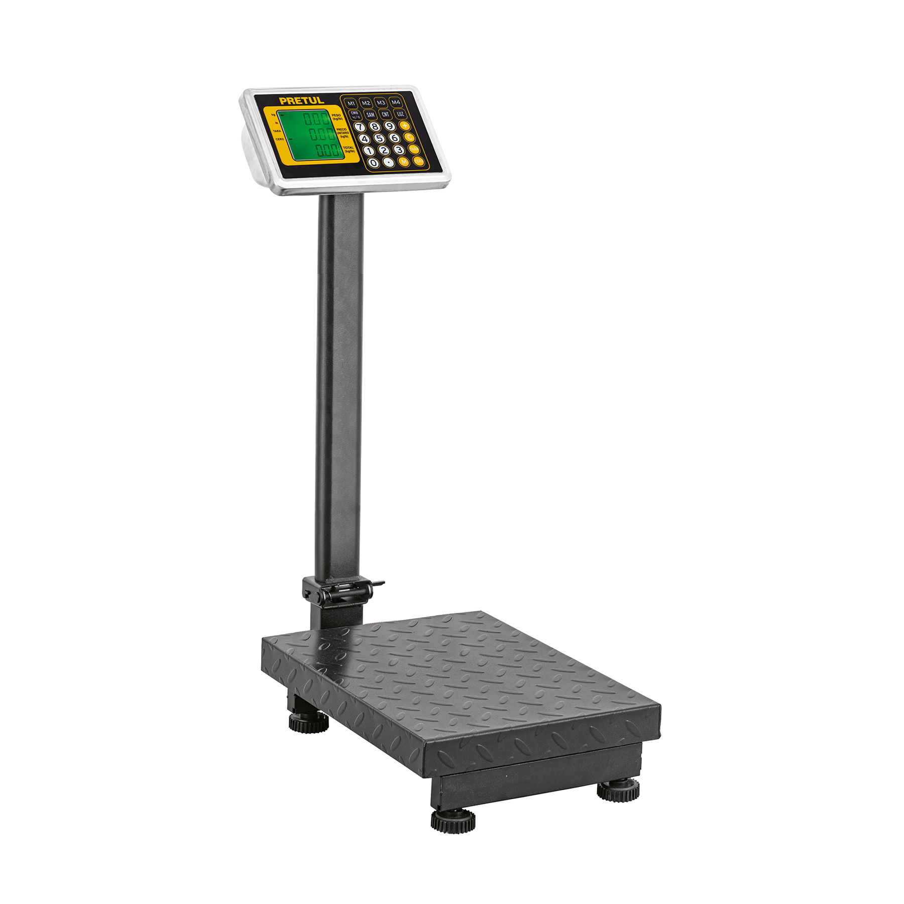 Báscula electrónica de plataforma, plegable, 100 kg. Pretul en Guatemala