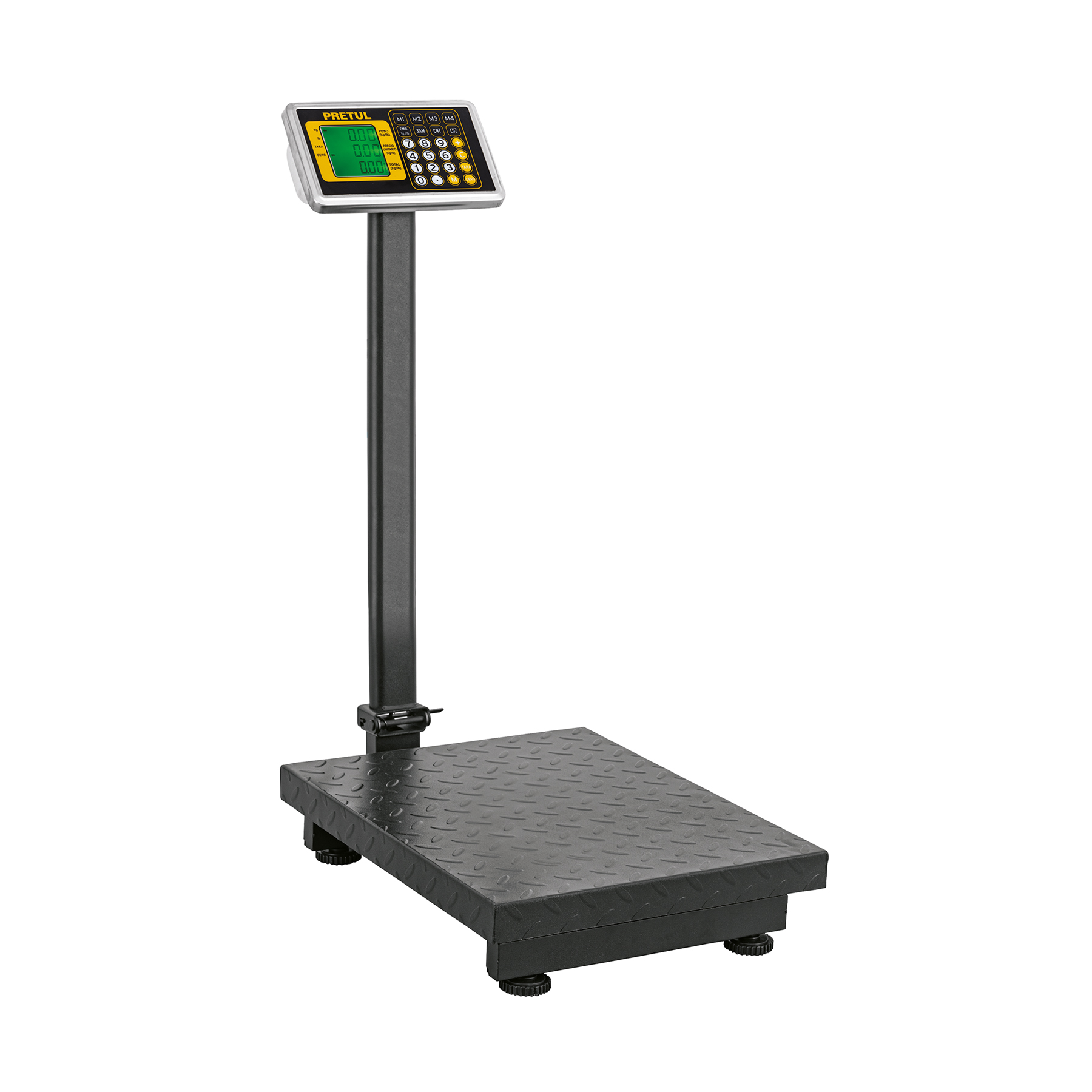 Báscula electrónica de plataforma, plegable, 200 kg. Pretul en Guatemala