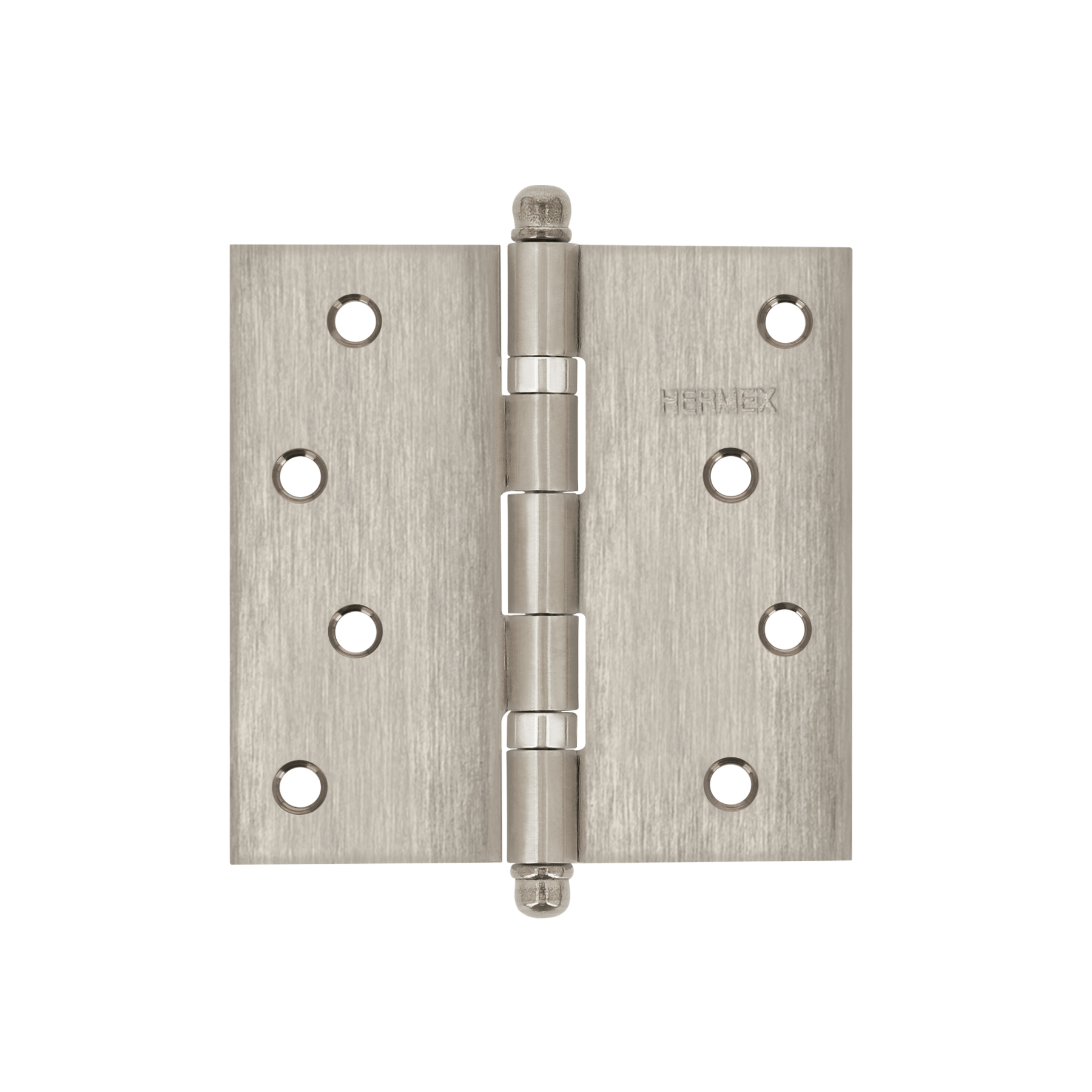 Bisagra cuadrada 4 pulgadas acero inox, cabeza redonda, Hermex en Guatemala