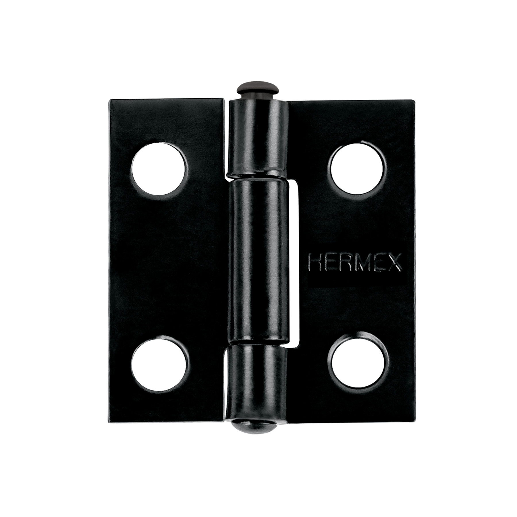 Bisagra rectangular de acero 1 pulgadas, acabado negro, Hermex en Guatemala