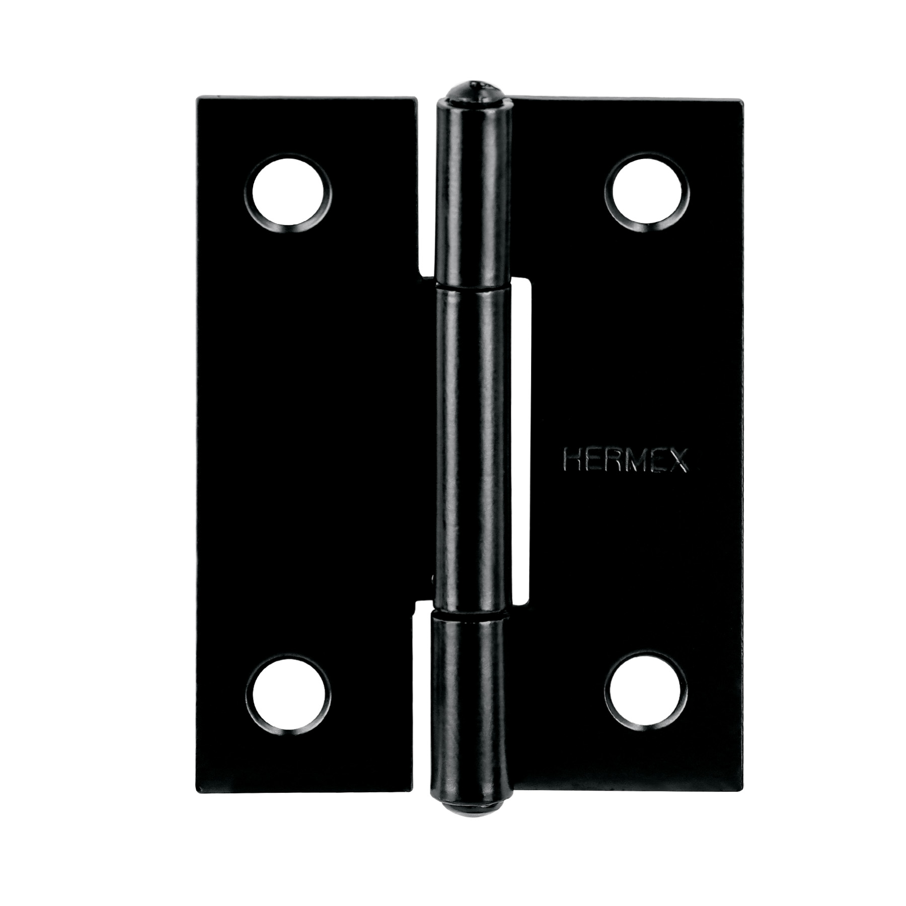 Bisagra rectangular de acero 2 pulgadas, acabado negro, Hermex en Guatemala