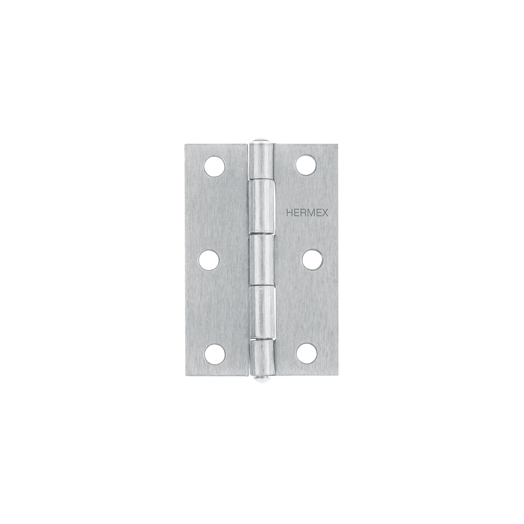 Bisagra rectangular 3 pulgadas acero pulido, Hermex en Guatemala