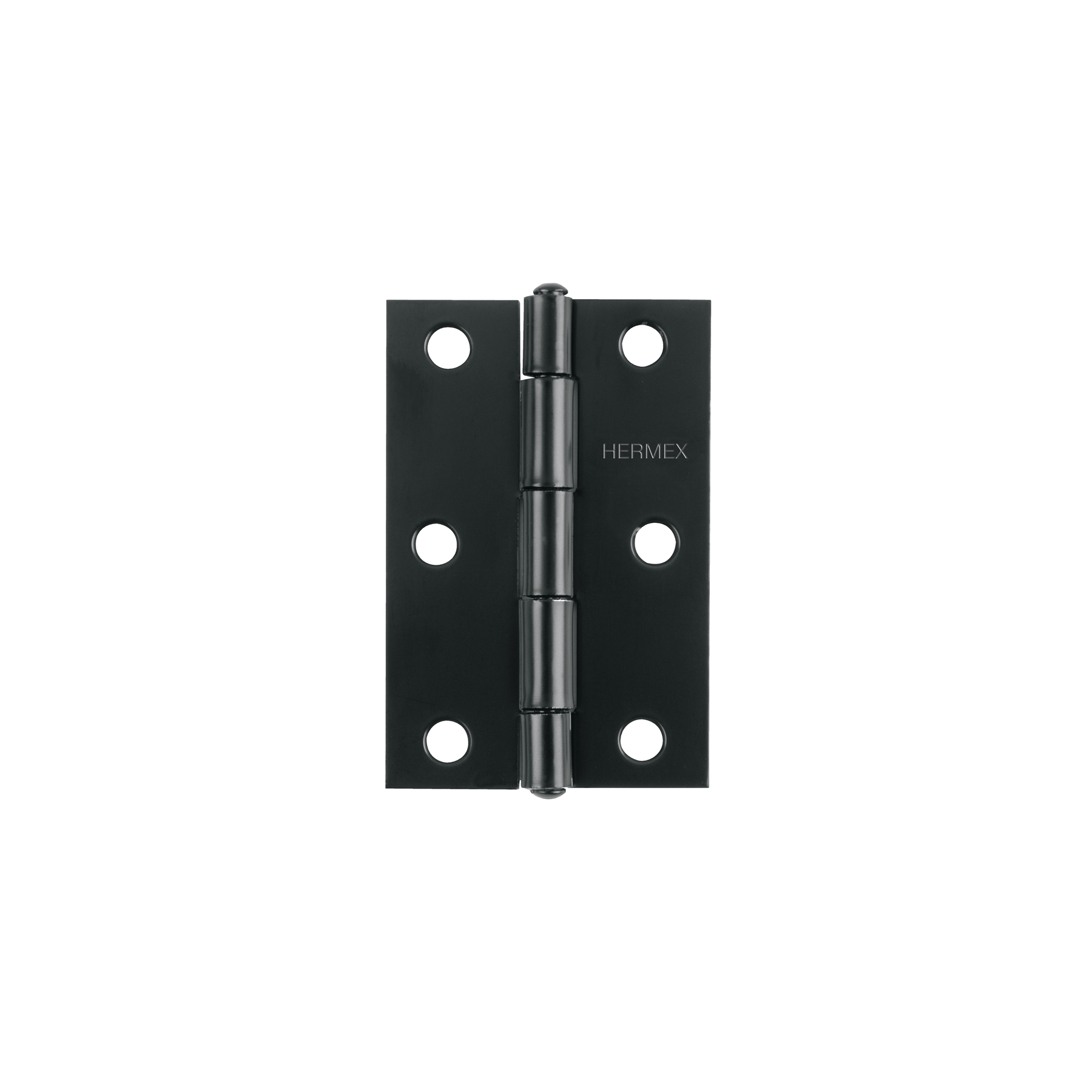 Bisagra rectangular de acero 3 pulgadas, acabado negro, Hermex en Guatemala