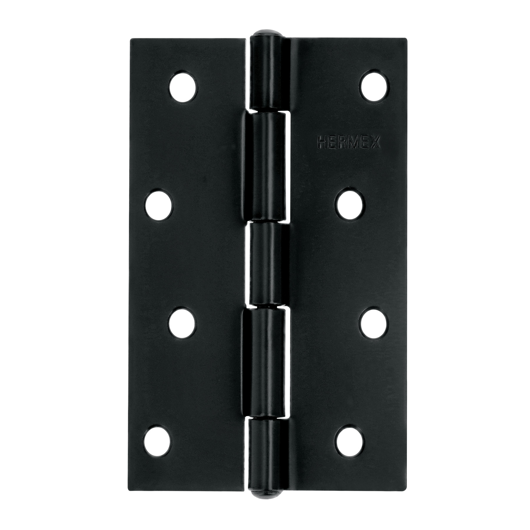 Bisagra rectangular de acero 4 pulgadas, acabado negro, Hermex en Guatemala