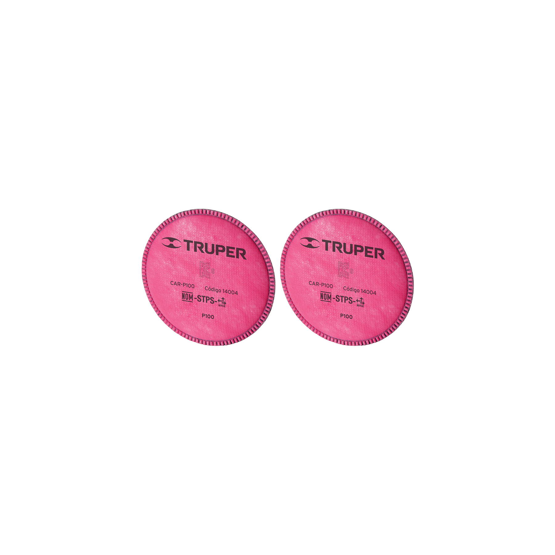 Bolsa con 2 filtros de repuesto r95, Truper en Guatemala