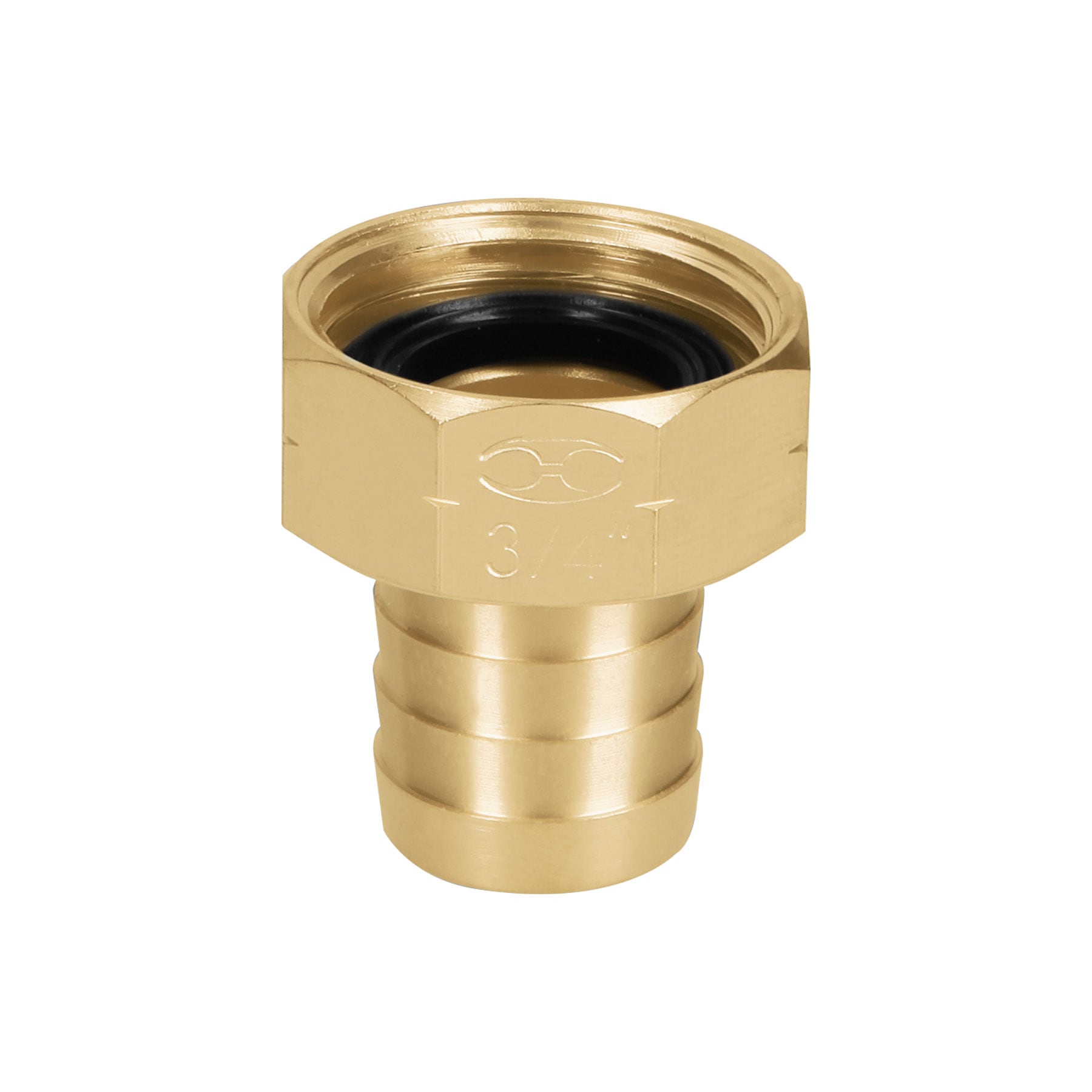 Conector 3/4 Pulgadas Hembra De Latón Sólido Para Manguera, Truper en Guatemala