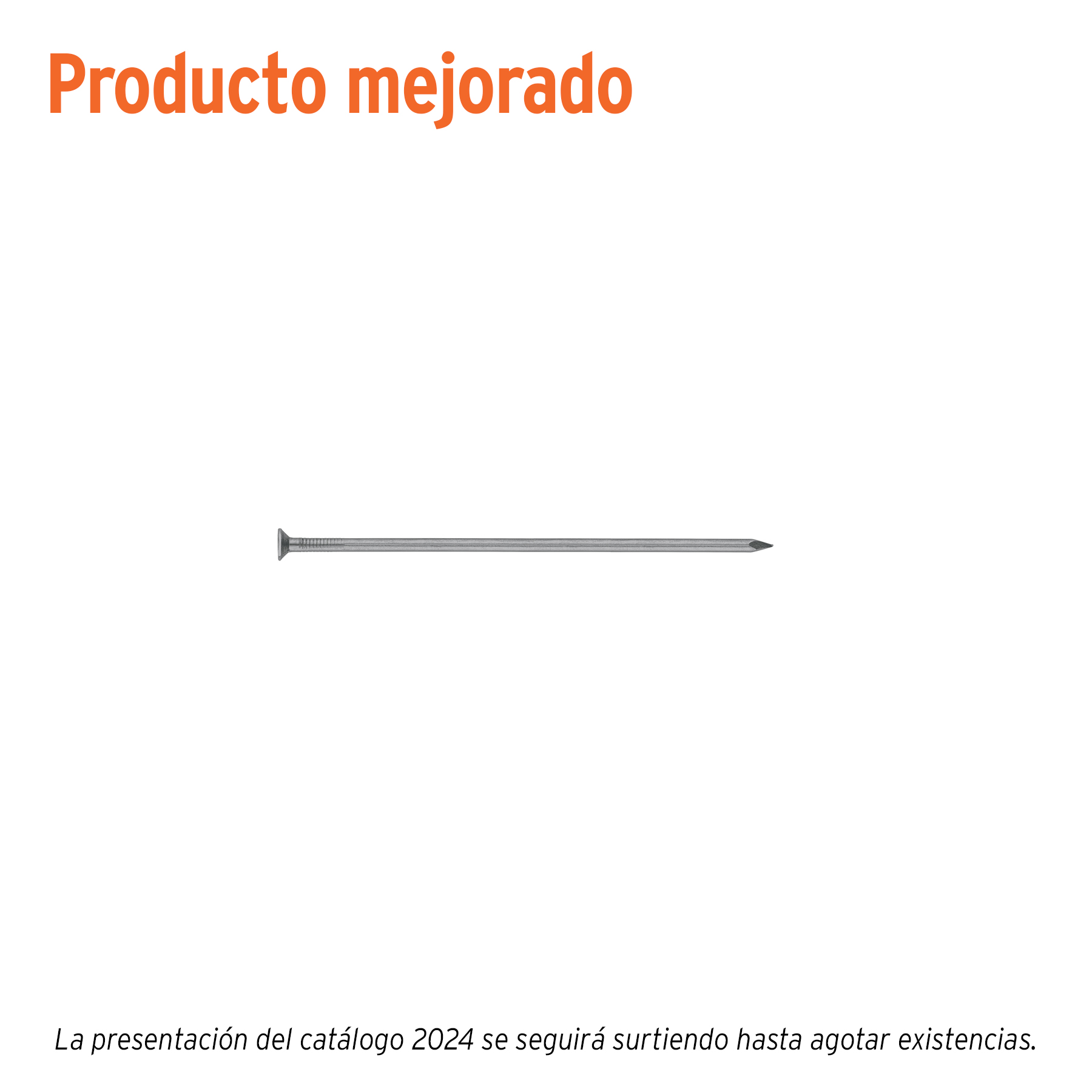 Bolsa con 1 KG de clavo estándar 2-1/2 pulgadas con cabeza, Fiero, Fiero en Guatemala