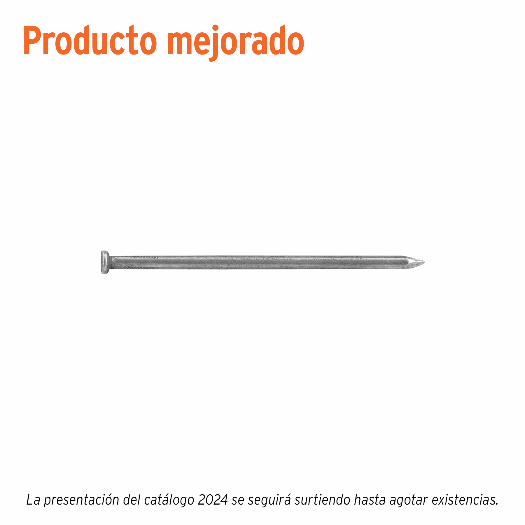 Bolsa con 1 KG de clavo estándar 3-1/2 pulgadas con cabeza, Fiero, Fiero en Guatemala