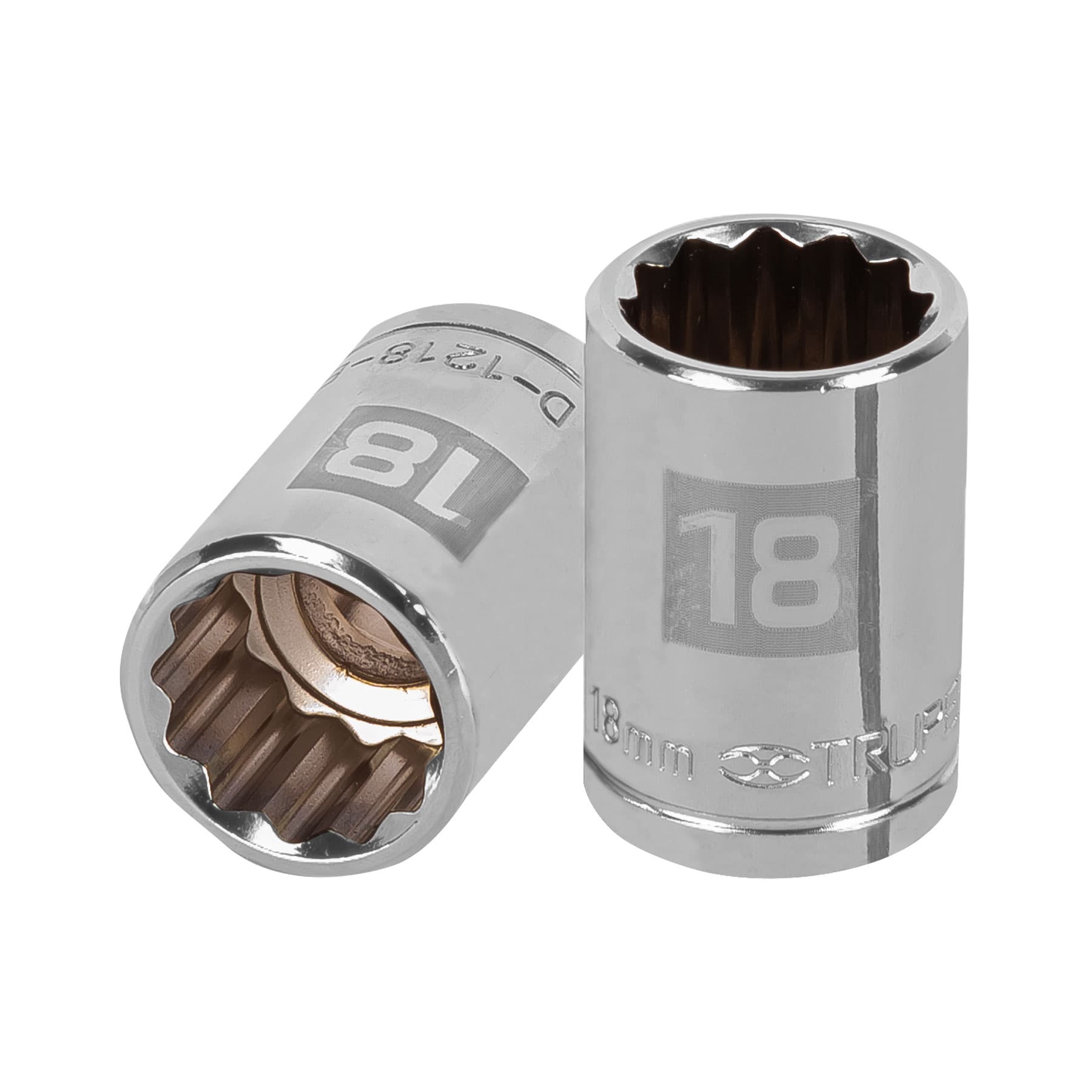 Dado de 18 mm, 12 puntas, cuadro 1/2", Truper en Guatemala