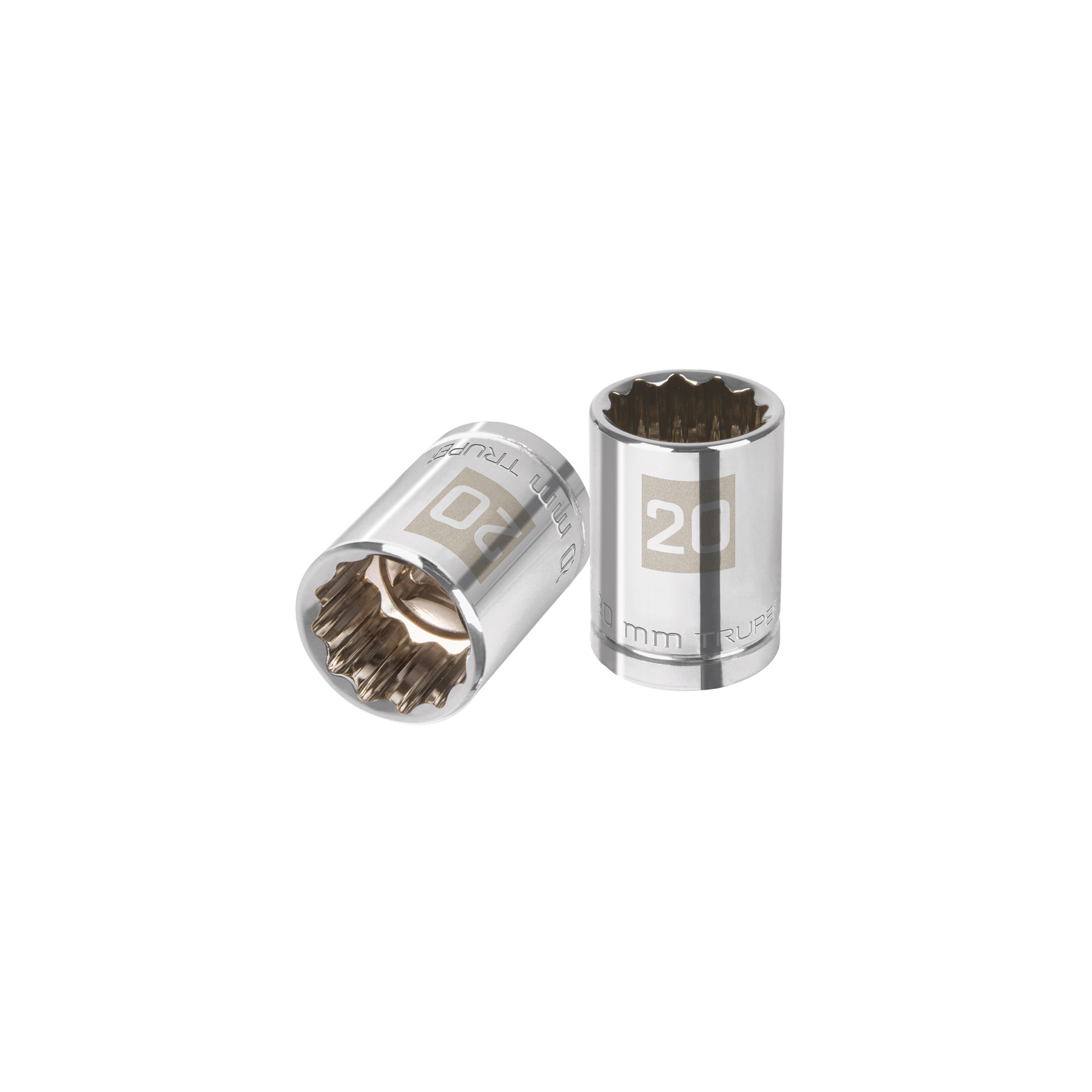 Dado de 20 mm, 12 puntas, cuadro 1/2", Truper en Guatemala