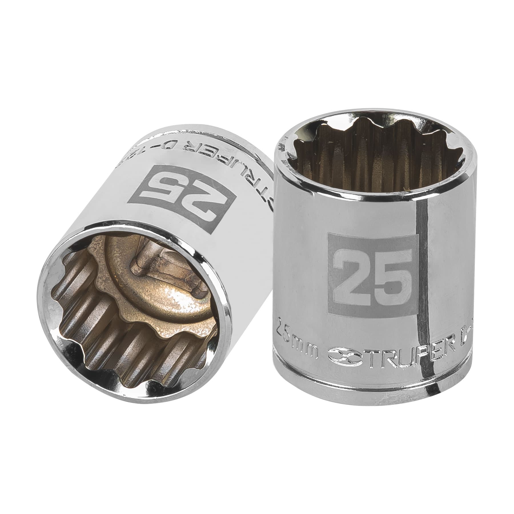 Dado de 25 mm, 12 puntas, cuadro 1/2", Truper en Guatemala