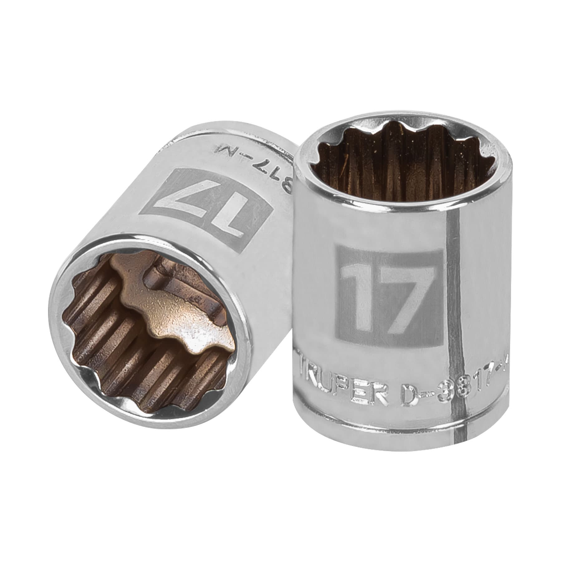 Dado de 17 mm, 12 puntas, cuadro 3/8", Truper en Guatemala