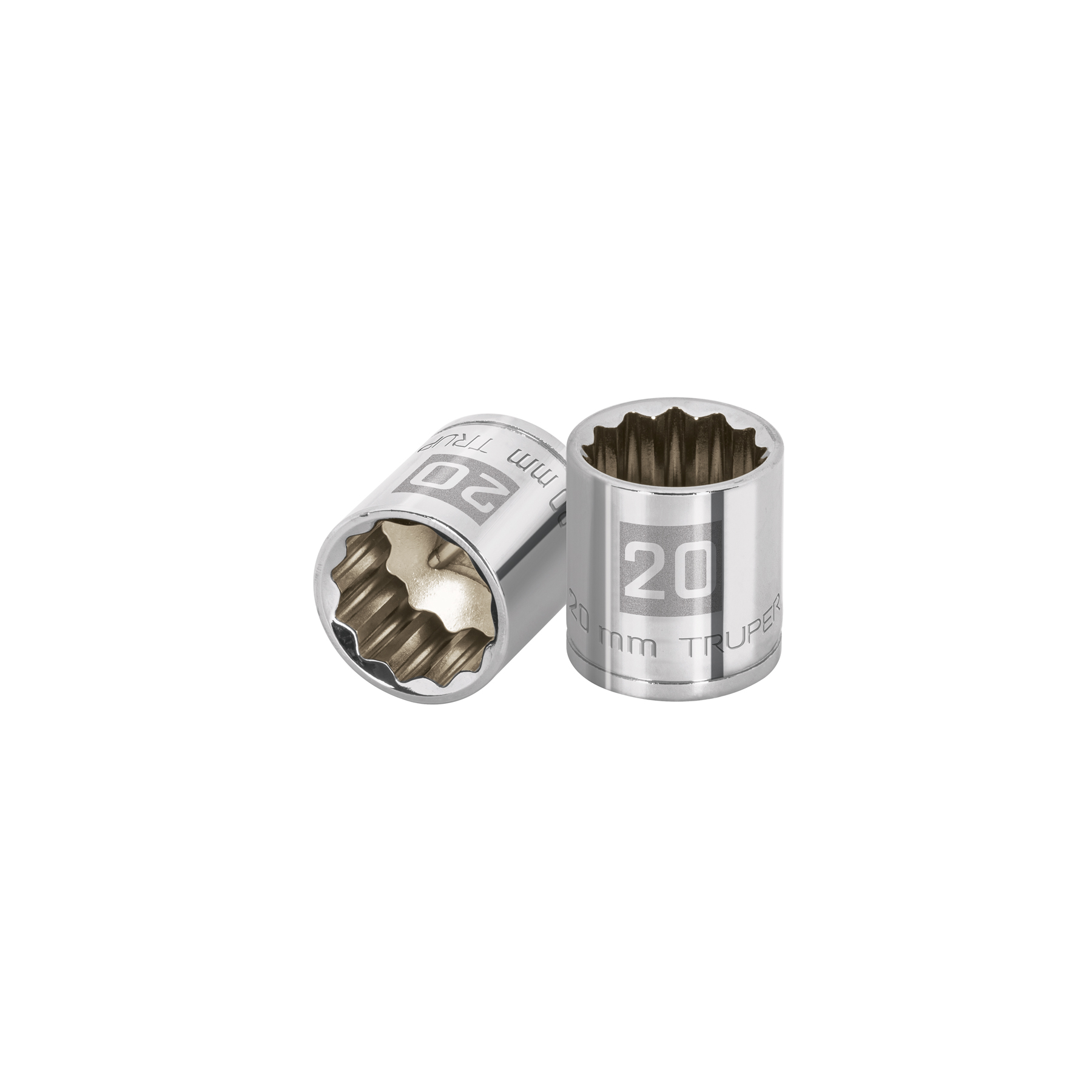 Dado de 20 mm, 12 puntas, cuadro 3/8", Truper en Guatemala