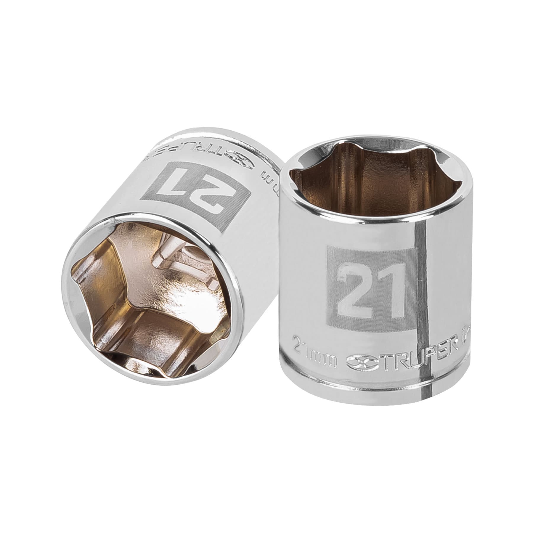 Dado de 21 mm, 6 puntas, cuadro 3/8", Truper en Guatemala