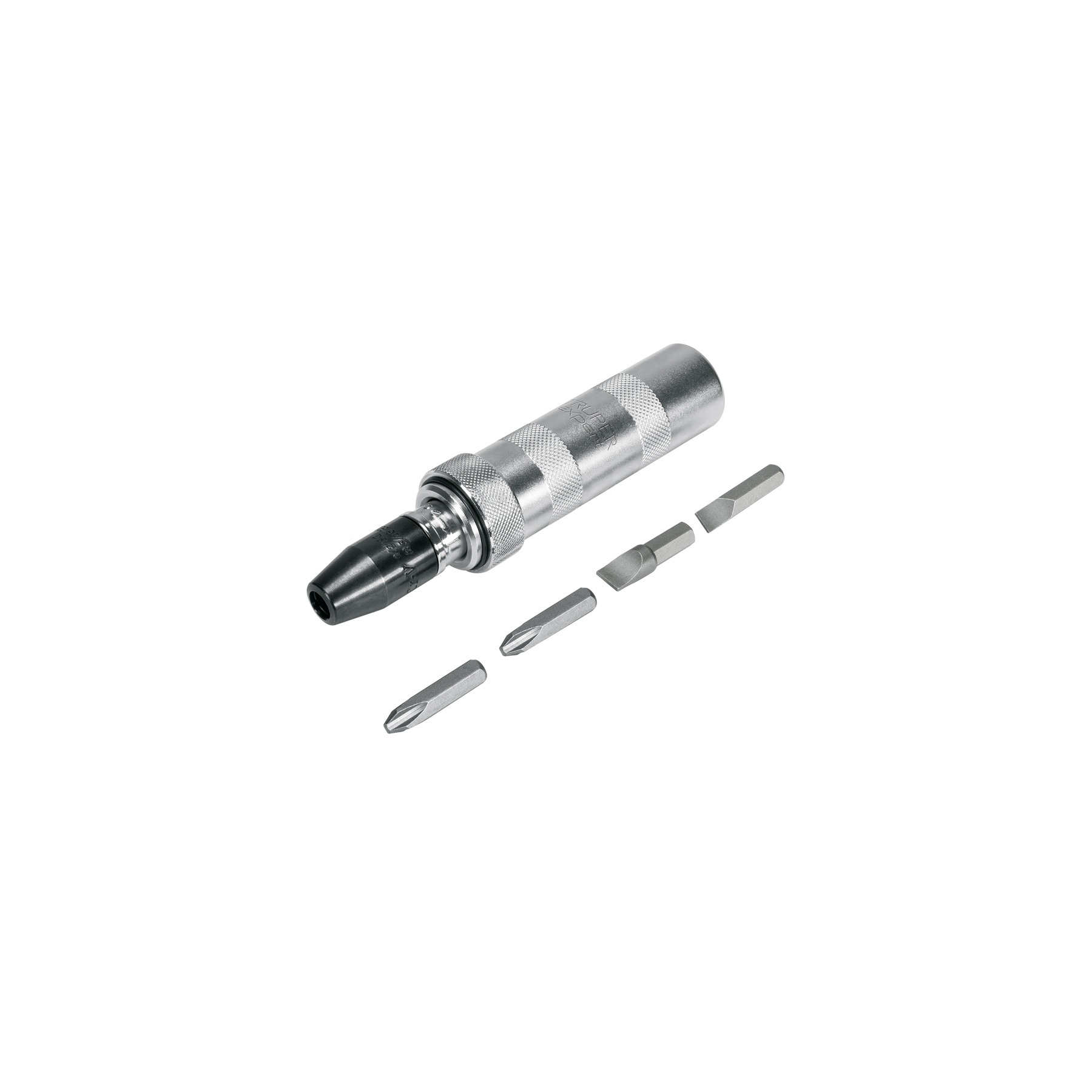 Desarmador de impacto con 4 puntas de acero s2 3/8", expert en Guatemala