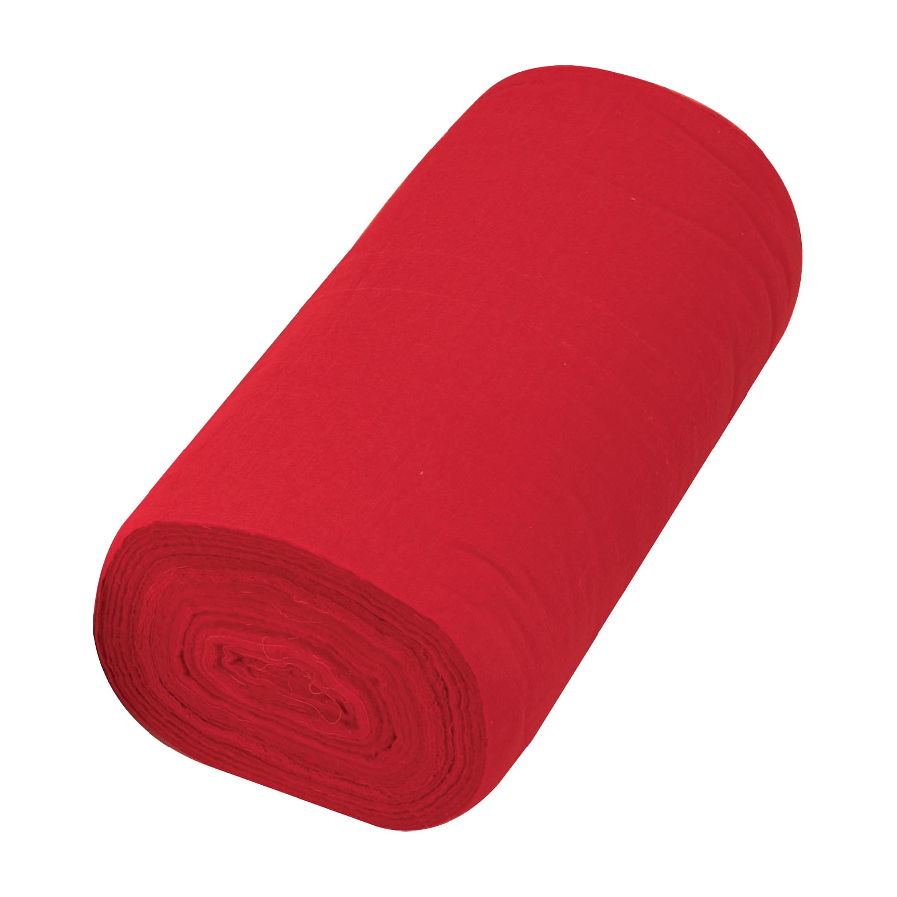 Rollo de 50 m de franela roja de algodón, Klintek en Guatemala
