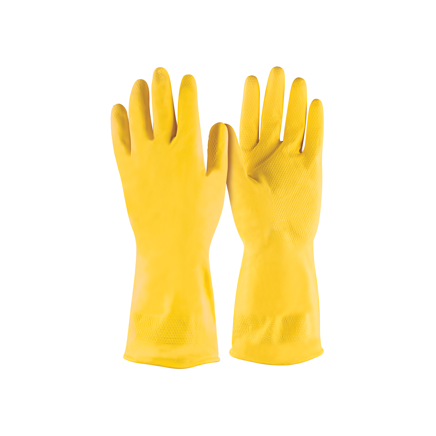 Guantes de látex para limpieza, amarillos, xg, Pretul en Guatemala