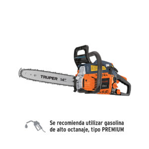 Motosierra Truper a gasolina de 38 cc con barra de 14 pulgadas en Guatemala