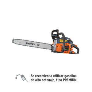 Motosierra Truper a gasolina de 38 cc con barra de 16 pulgadas en Guatemala