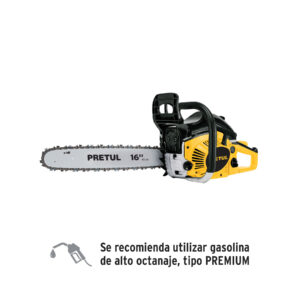Motosierra Pretul a gasolina de 45 cc con barra de 16 pulgadas en Guatemala
