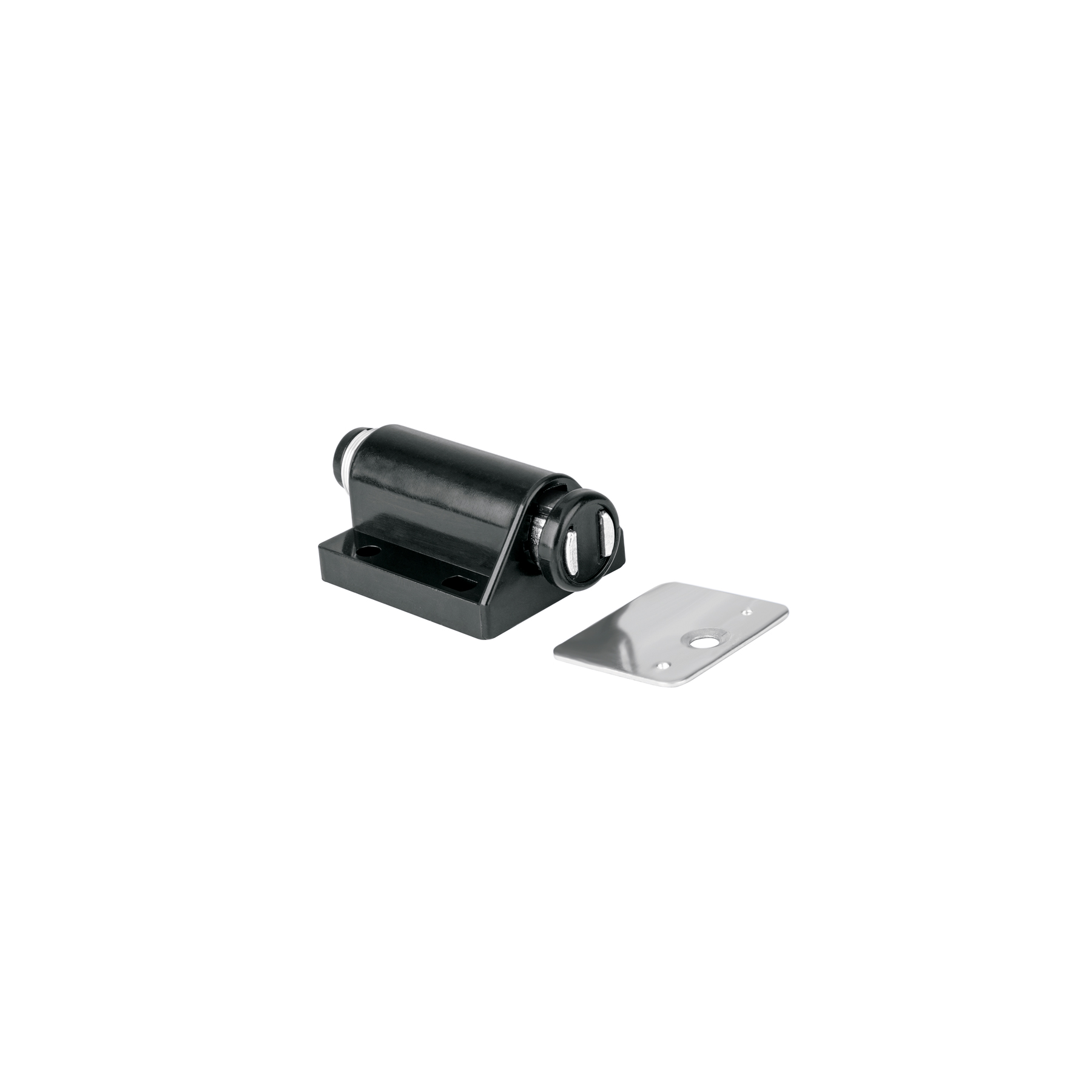 Pistón tipo resbalón de plástico para puerta/cajón, negro, Hermex en Guatemala