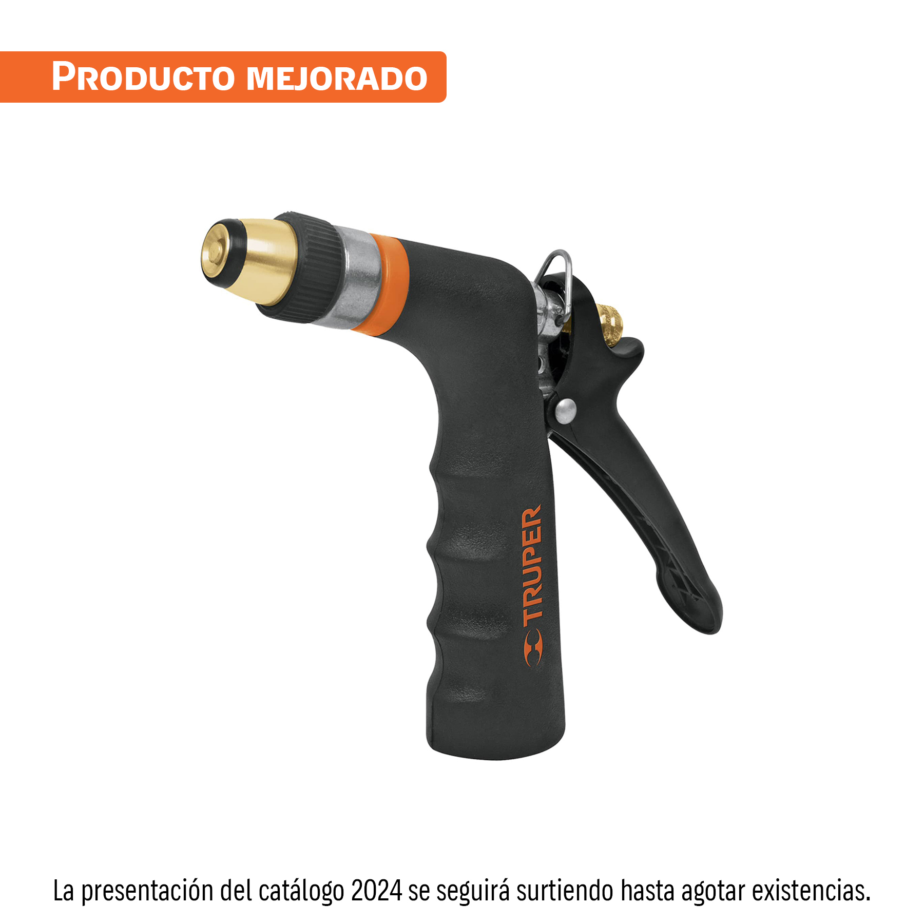 Pistola Para Riego 2 Funciones Con Recubrimiento Y Boquilla, Truper en Guatemala