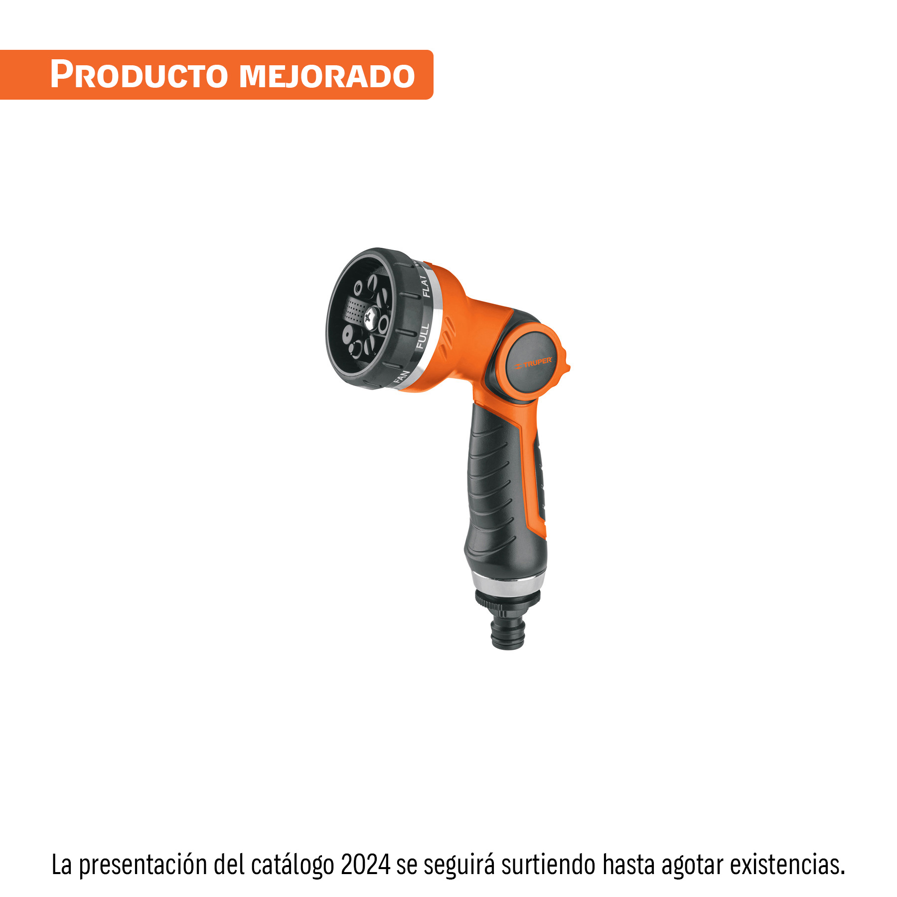 Pistola Para Riego De 8 Funciones Plástica, Truper en Guatemala