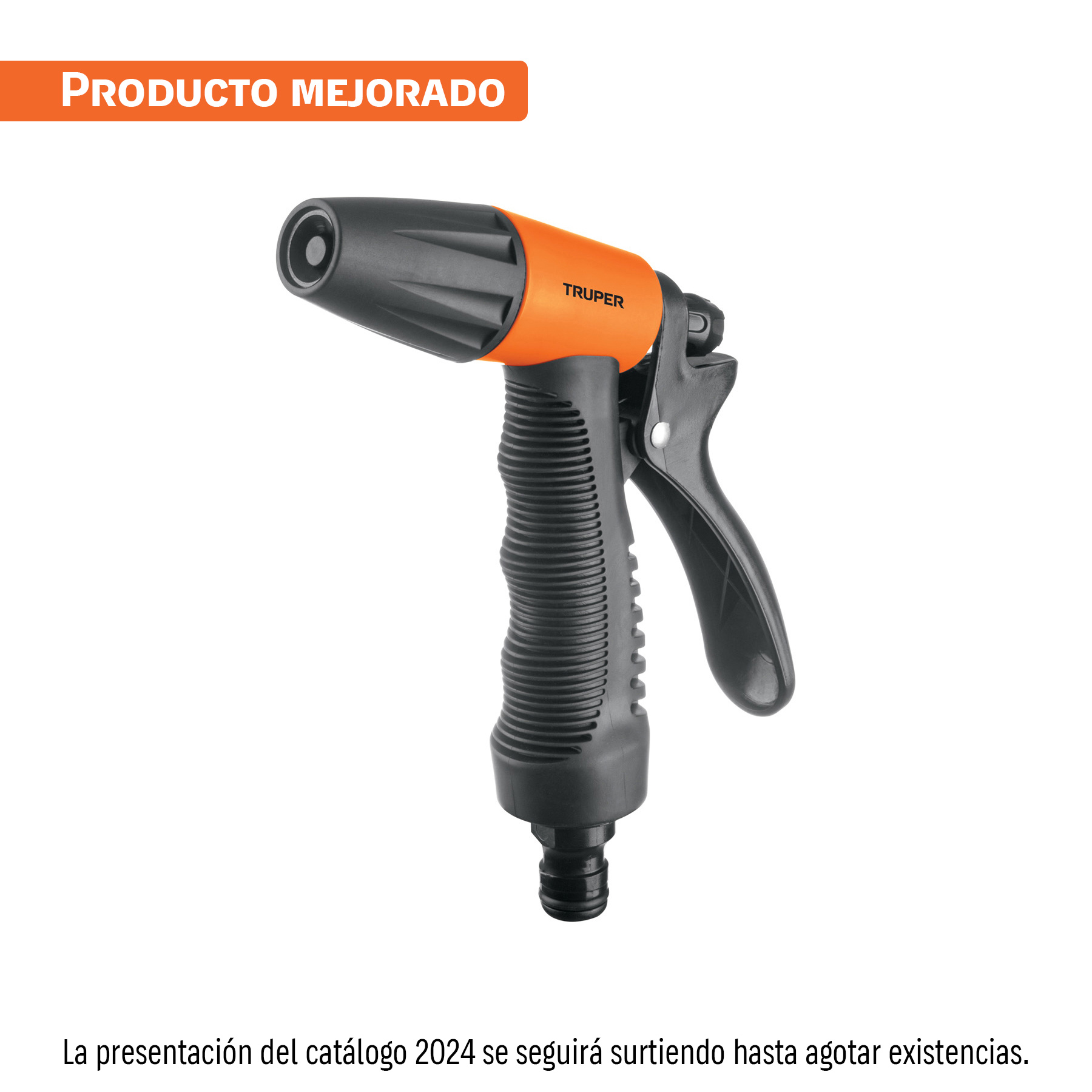 Pistola Para Riego De 2 Funciones Plástica Con Recubrimiento, Truper en Guatemala