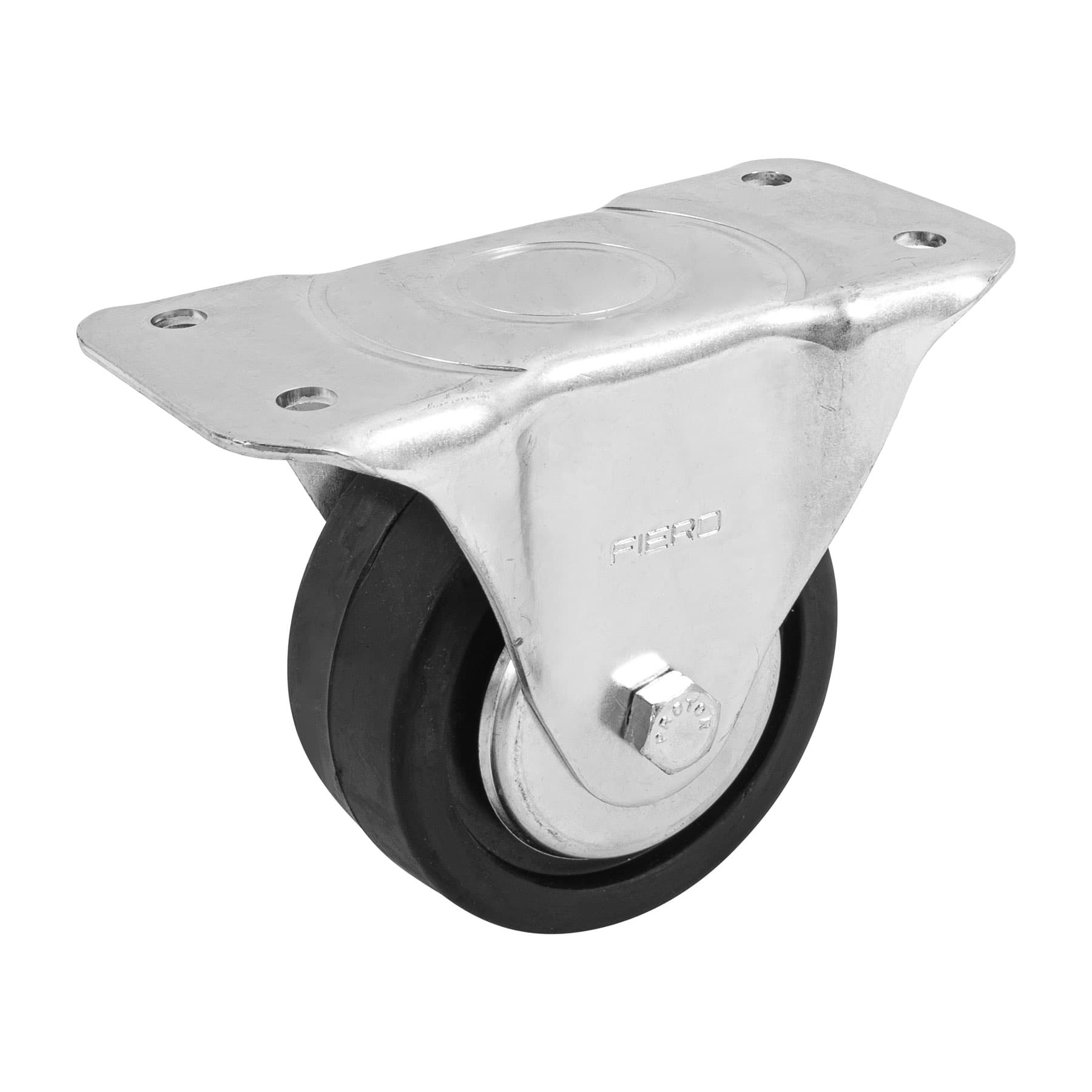 Rodaja hule 4 pulgadas, placa fija con balero, carga 100 KG, Fiero, Fiero en Guatemala
