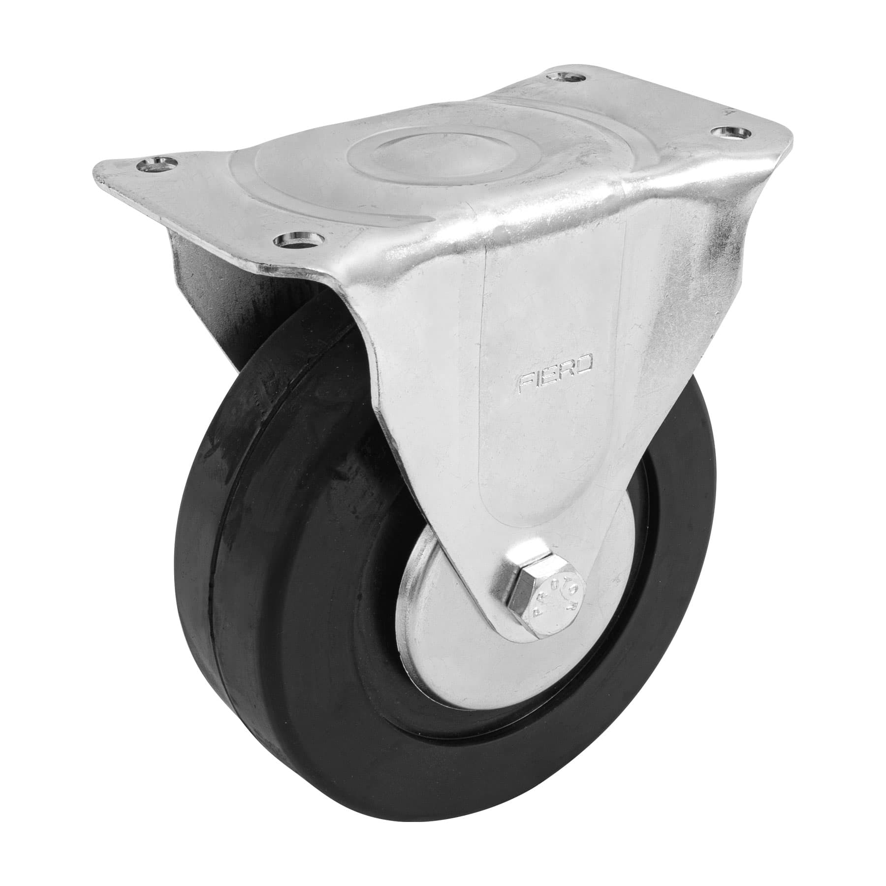 Rodaja hule 6 pulgadas, placa fija con balero, carga 150 KG, Fiero, Fiero en Guatemala