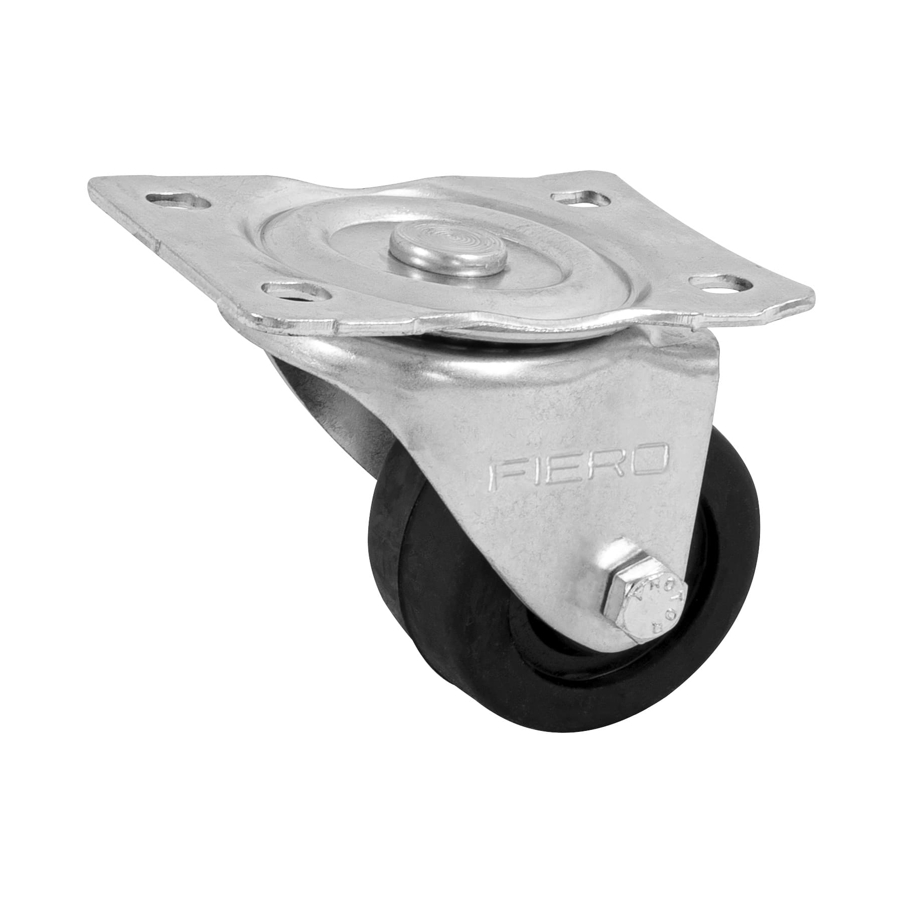 Rodaja hule 2-1/2 pulgadas placa giratoria c/buje, carga 50kg, Fiero, Fiero en Guatemala
