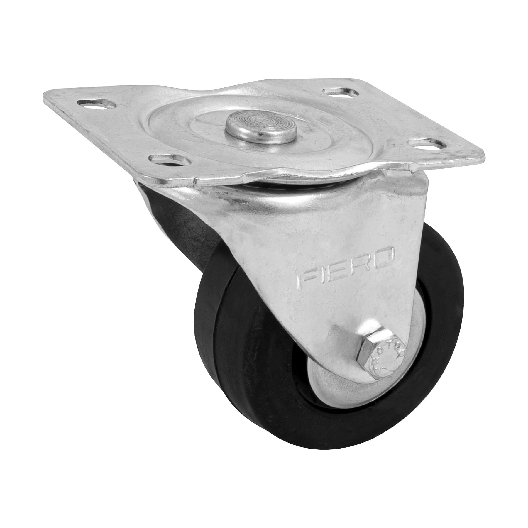 Rodaja hule 3 pulgadas, placa giratoria c/balero, carga 60kg, Fiero, Fiero en Guatemala