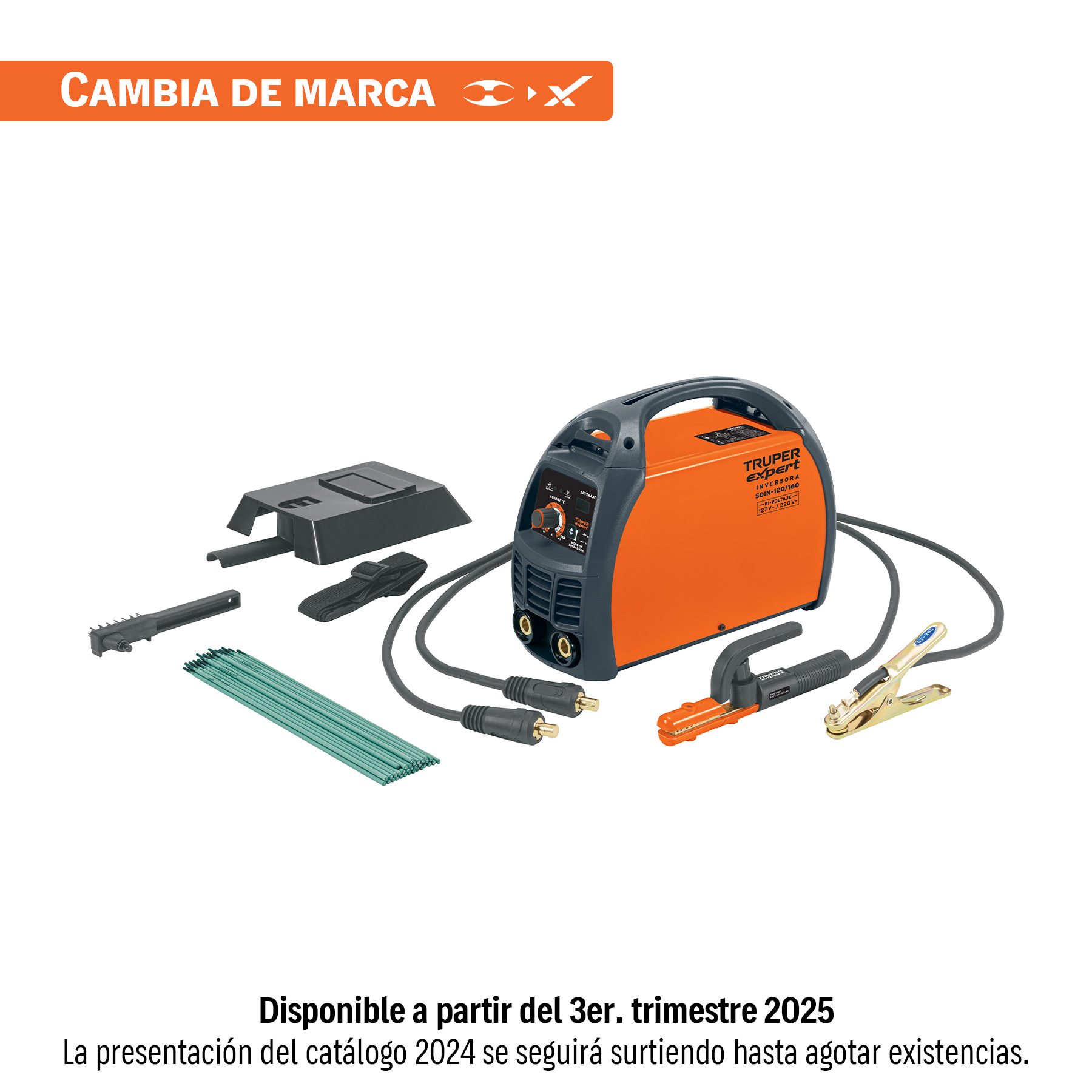 Soldadora inversora 160a, bi-voltaje 127/220v, Truper en Guatemala