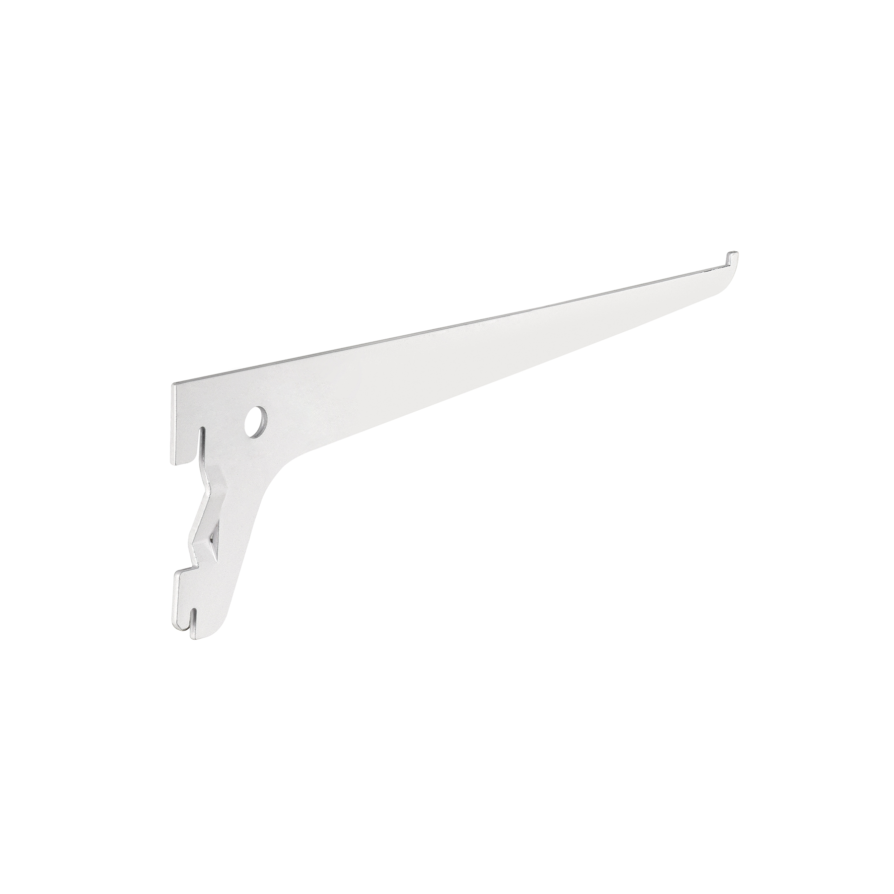 Ménsula plana blanca para cremallera sencilla, 25cm, Fiero, Fiero en Guatemala