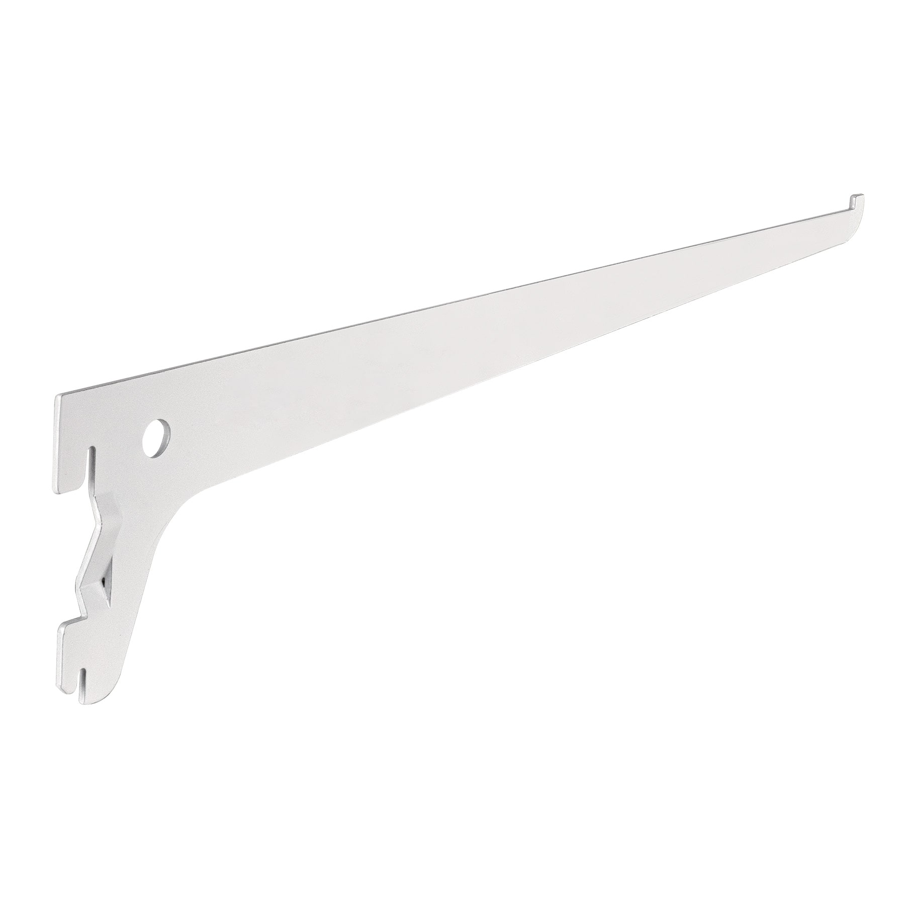 Ménsula plana blanca para cremallera sencilla, 30cm, Fiero, Fiero en Guatemala