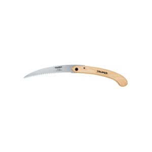 Serrucho de poda plegable Truper de 10 pulgadas con mango de madera en Guatemala