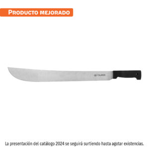 Machete estándar 20" cacha negra inyectada, Truper en Guatemala