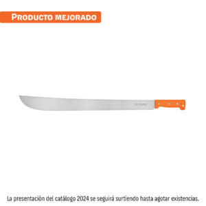 Machete estándar 24" cacha naranja remachada, Truper en Guatemala