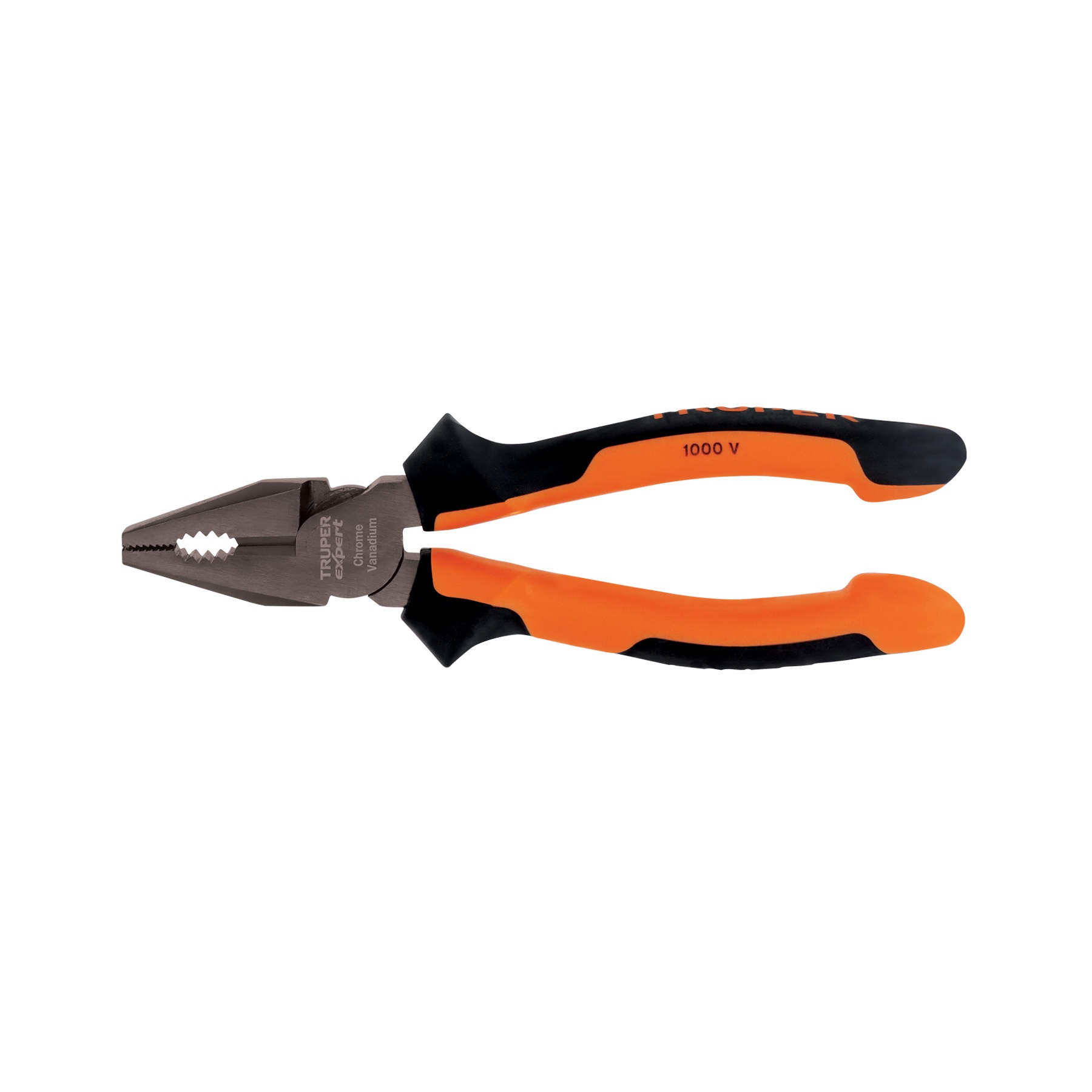 Pinza para electricista 7" alta palanca, comfort grip,expert en Guatemala