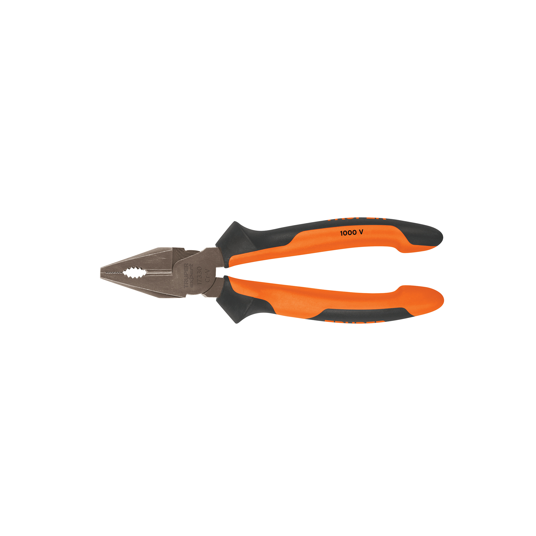 Pinza para electricista 8" alta palanca,comfort grip,expert en Guatemala