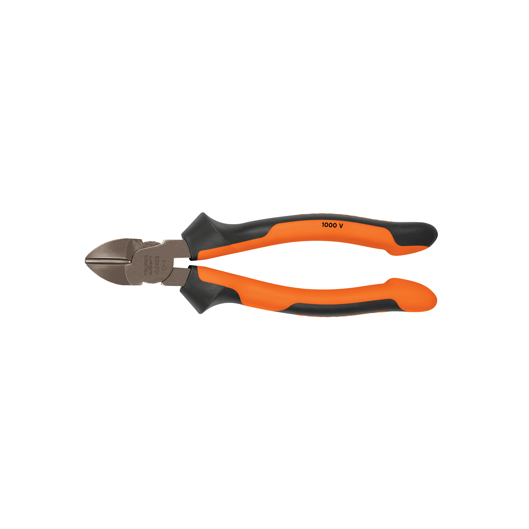 Pinza corte diagonal 8" alta palanca, comfort grip, expert en Guatemala